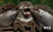 KISSING OTTERS